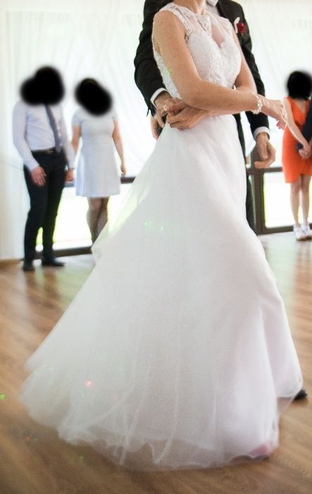 okazja!! suknia ślubna xs-s