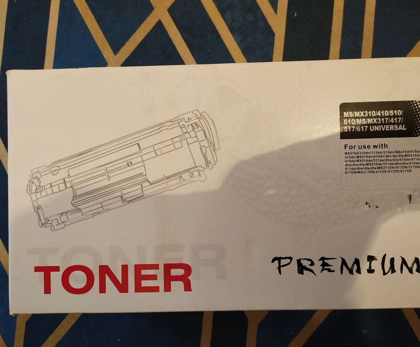 Toner Lexmark do MS610 MS410, MX417, MS510 i inne
