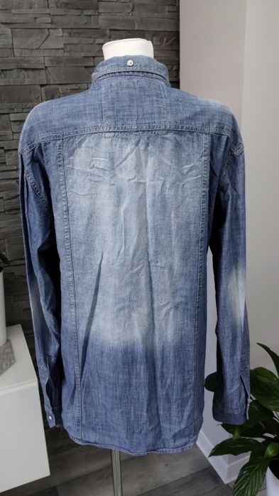 Oryginalna koszula jeansowa Vintage rozmiar XXXL