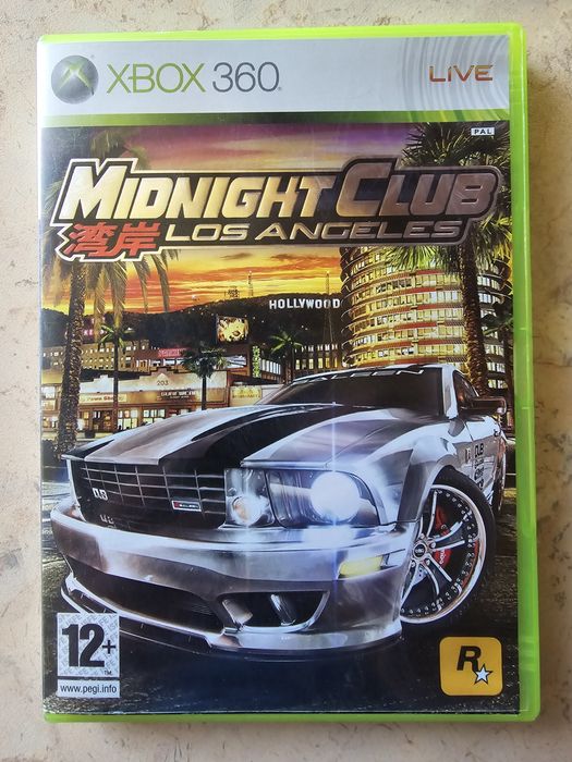 midnight club Los Angeles gra Xbox