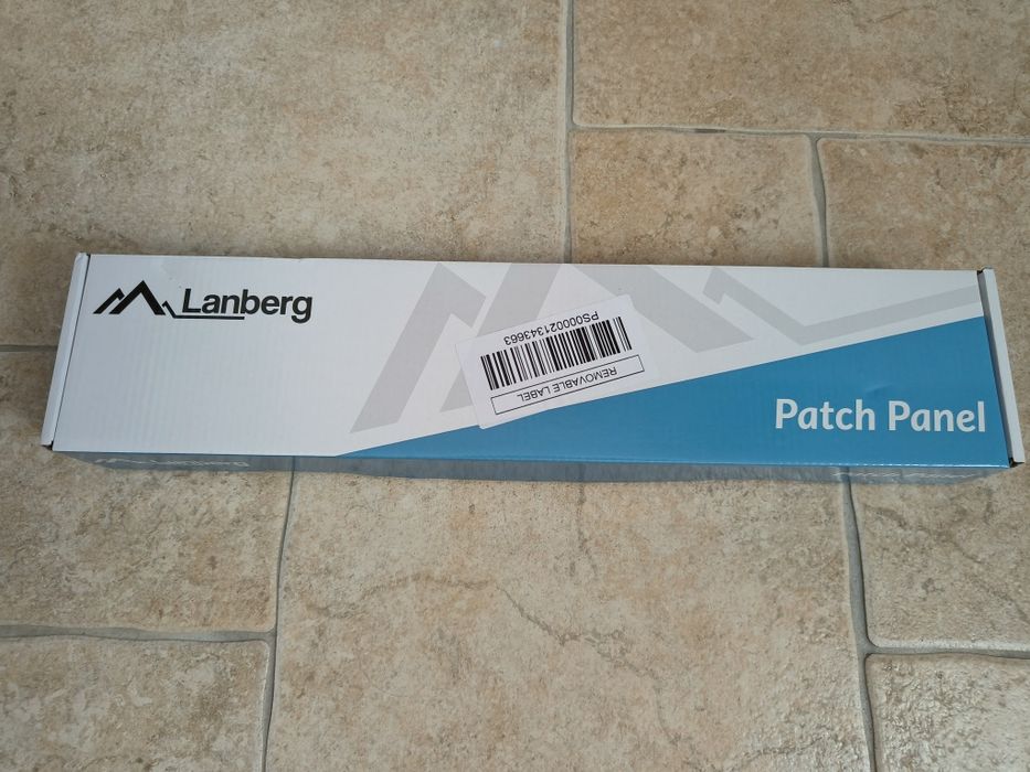 Lanberg Patch panel 24 portas 1u - Novo