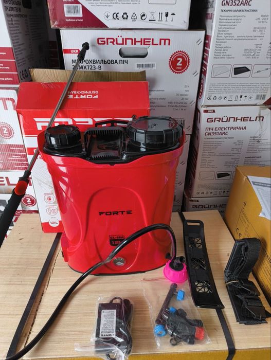 Обприскувач акумуляторний Forte CL-12A 12л