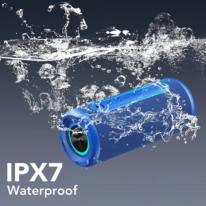[Novo!] Coluna Bluetooth 30W IPX7 e Luzes RGB