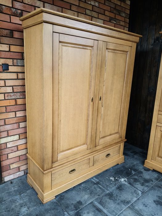 Aktówka dębowa + komódka / Meble Holenderskie