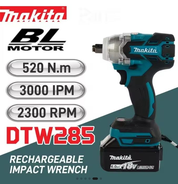 Chave de impacto Dewalt e Makita