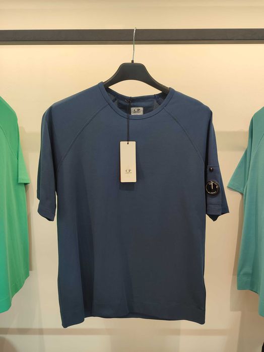 Футболка C.P. COMPANY Arm Lens Raglan T-Shirt Navy