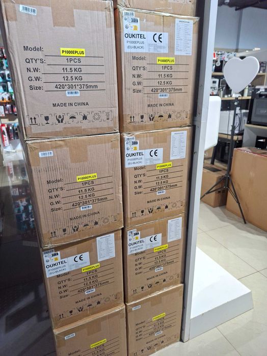 Акція! Зарядна станція 1800W OUKITEL P1000E Plus 1024 Вт/год