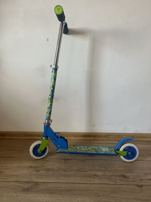 Skladana Hulajnoga coolslide niebiesko zielona