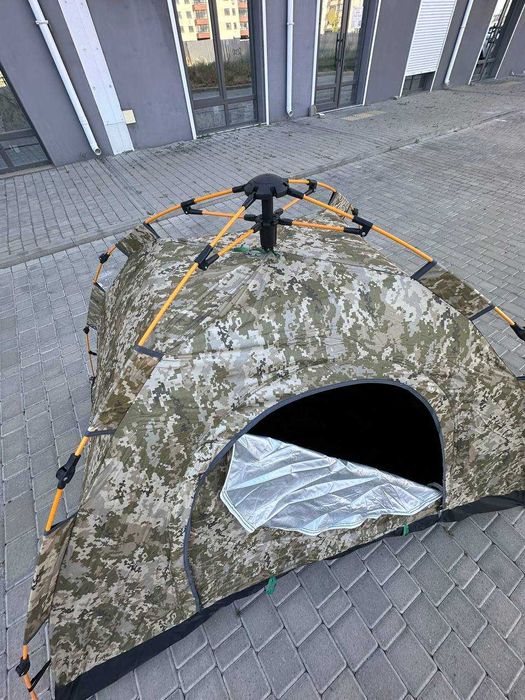 Великий НАМЕТ з москітною сіткою! ПАЛАТКА 2х місна + чохол!