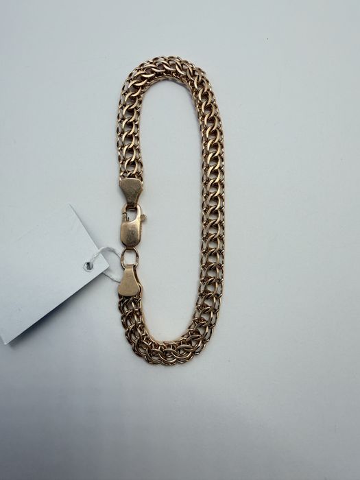 Золотой браслет питон