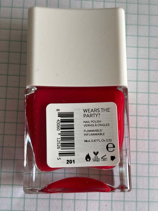 Lakier do paznokci  nails.inc czerwony