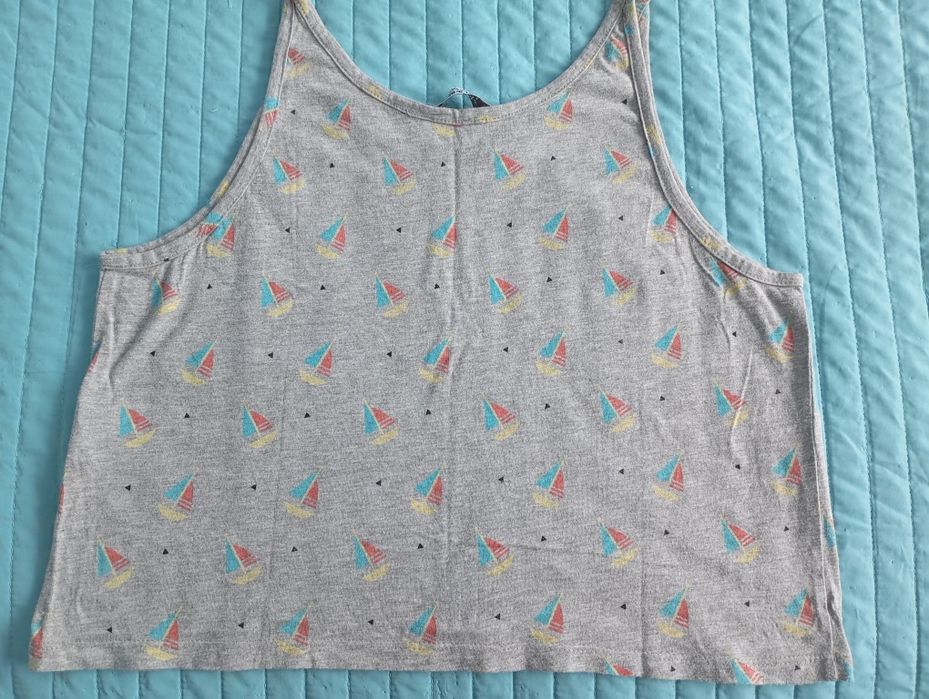 Top Pull & Bear estampado