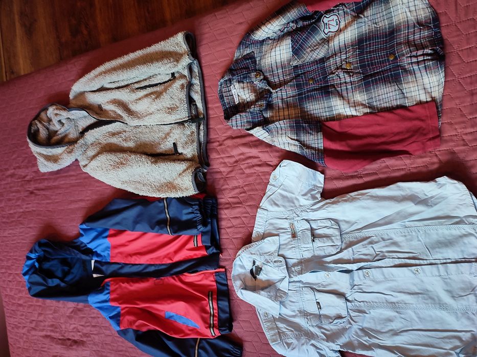 Paczka ubrań dla chłopca, rozmiar 116.