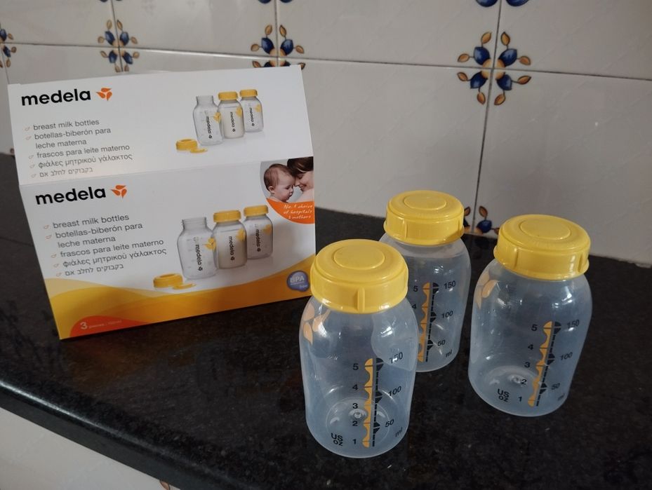 Pack 3 frascos leite materno - Medela