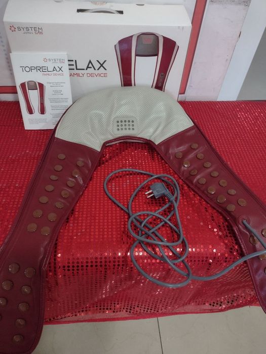 Масажне обладнання TOPRELAX, массаж