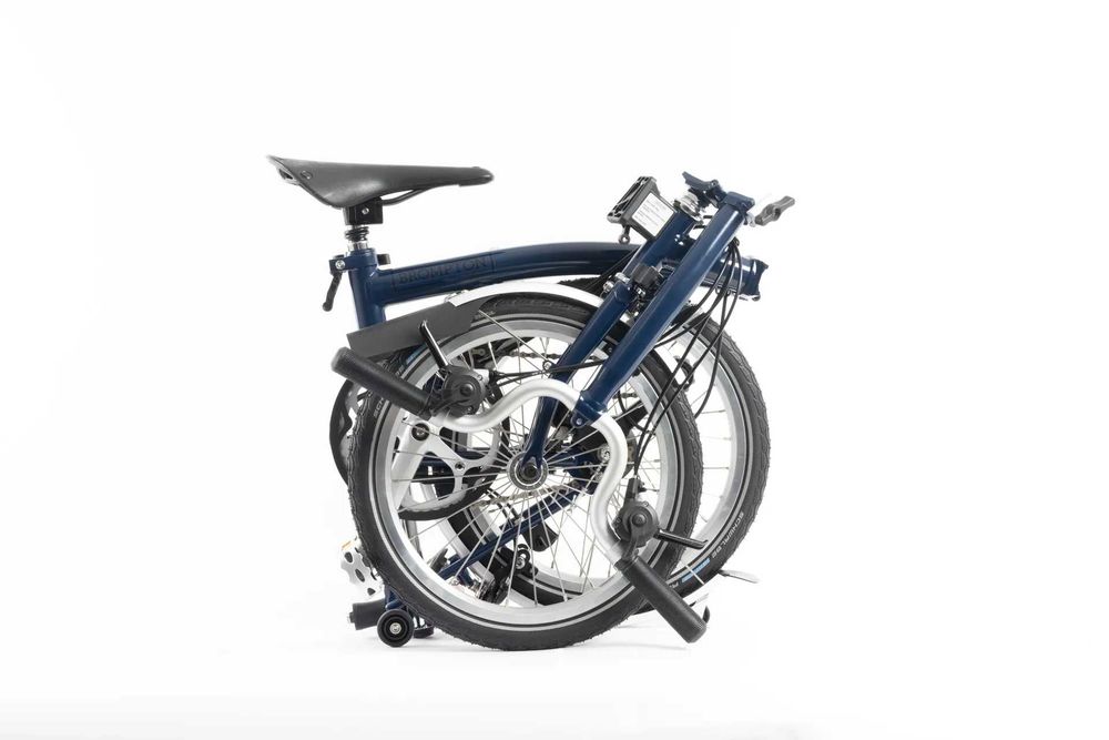 Rower składany Brompton M6L Tempest Blue Dynamo Brooks . Raty 0%