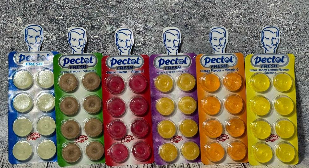 Льодяники Damel Pectol 19.2 г 6 смаків