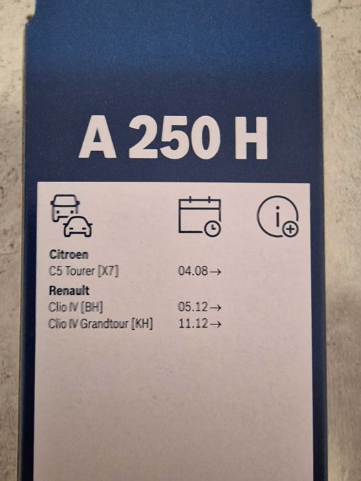 Escovas Bosch ClearView 453V + Bosch Rear A250H (Novas a estrear)