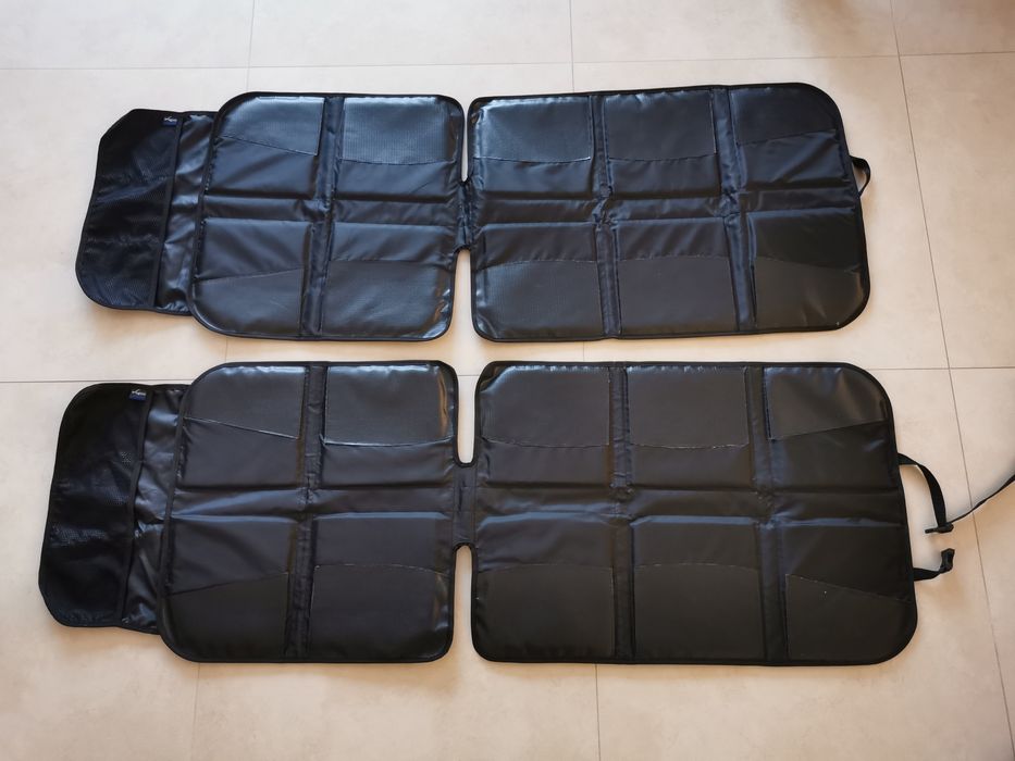 Podkładka pod fotelik dziecięcy, mata ochronna, ISOFIX, LUGANO 2 szt.