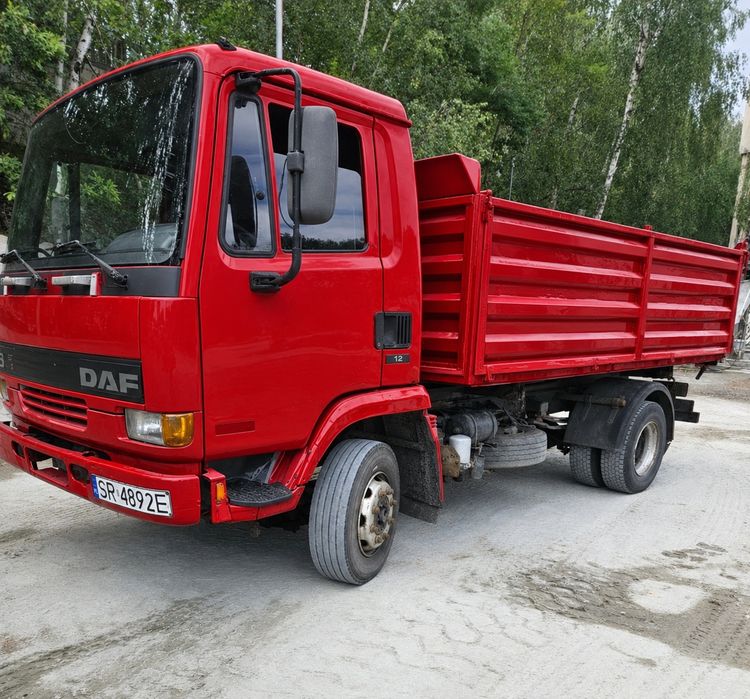 Wynajem Wywrotki DAF 11T DMC | Ładowność 7T | Kiper Wynajem maszyn Wynajem