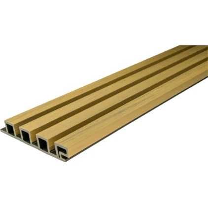Deska kompozytowa elewacyjna Gardin Deco Black Wall Teak/Oak/Silver 30x160x2950