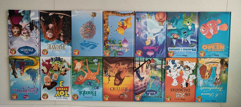 Livros da coleção Disney