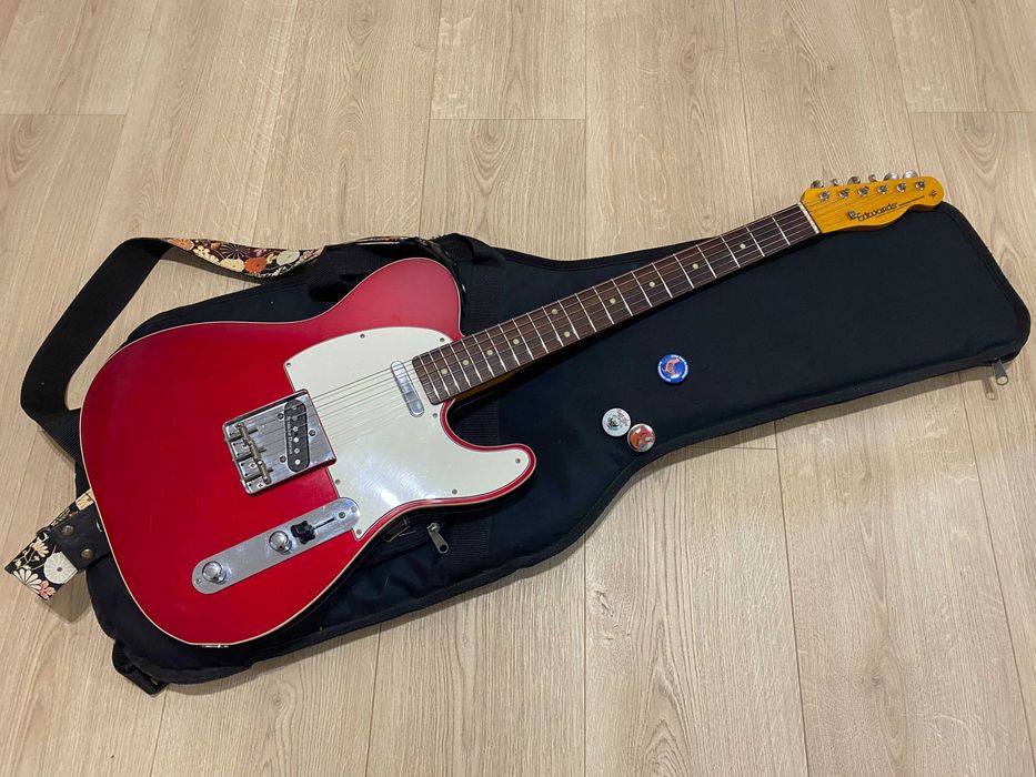 ESP Edwards E-TE-100CTM/LT Telecaster Candy Apple Red Lacquer Taste