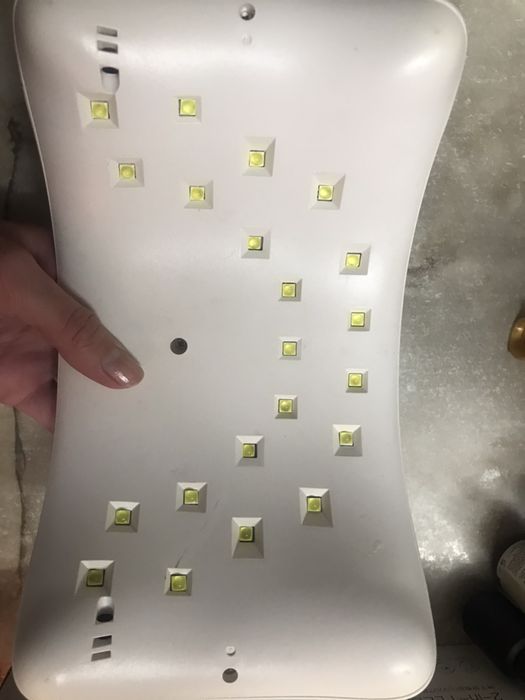 Лампа для маникюра sun 8 лед лампа манікюрна лампа