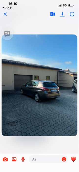 Samochód osobowy peugot308
