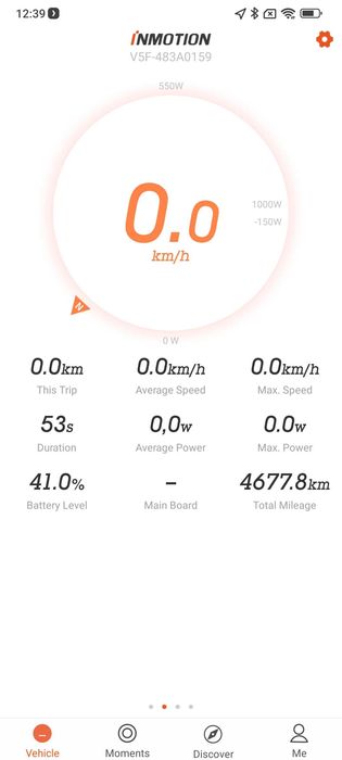 Моноколесо InMotion V5F