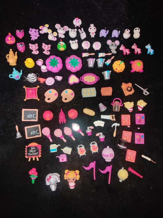 Mini Lalaloopsy com acessório
