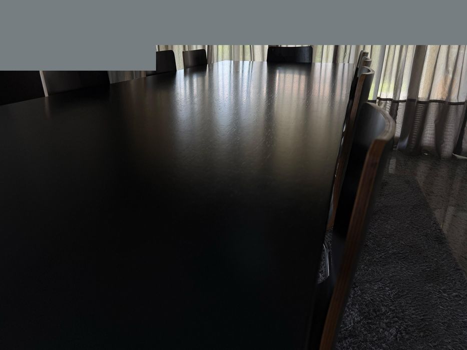 Conjunto de (mesa) e (10 cadeiras)