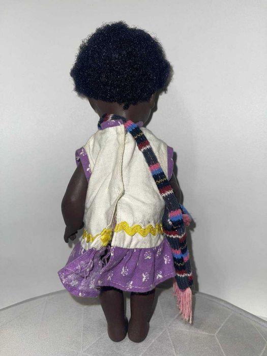 Вінтажна лялька темнокожа ГДР 50-60 р.22 см