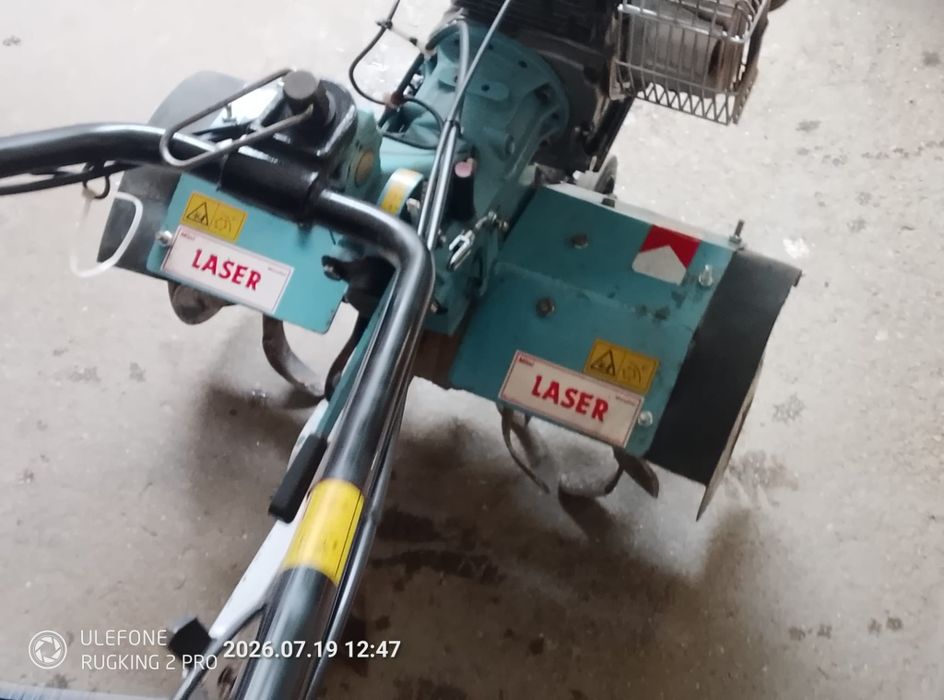 Motoenxada Fort com motor Lombardini