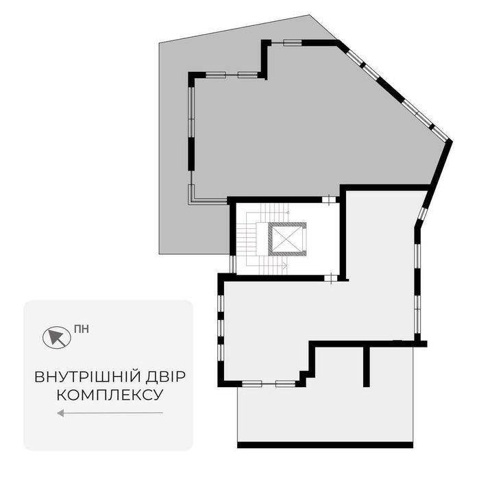3-кімнатна квартира у ЖК GRAND HILLS, Ужгород - GH 2.31
