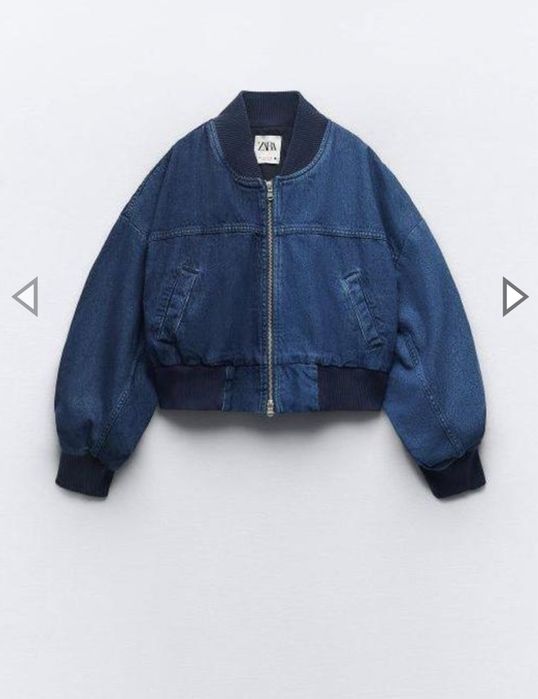 джинсовий бомбер Zara L