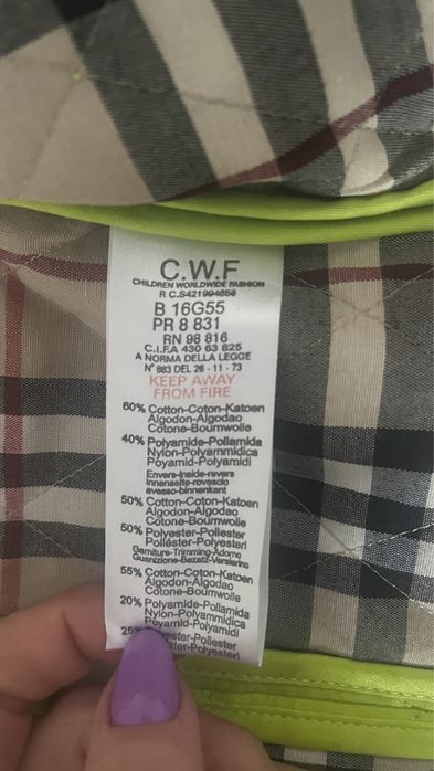 Burberry kurtka 8