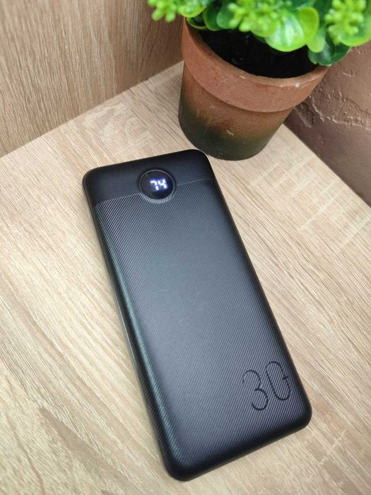 Зовнішній акумулятор Power Bank VEGER 30000MAH