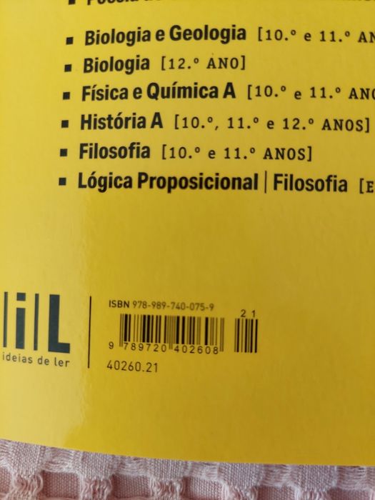 Livro de resumos Biologia e Geologia 11ano