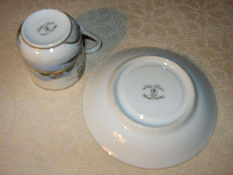 Chávenas de Café em Porcelana Chinesa - Antigas