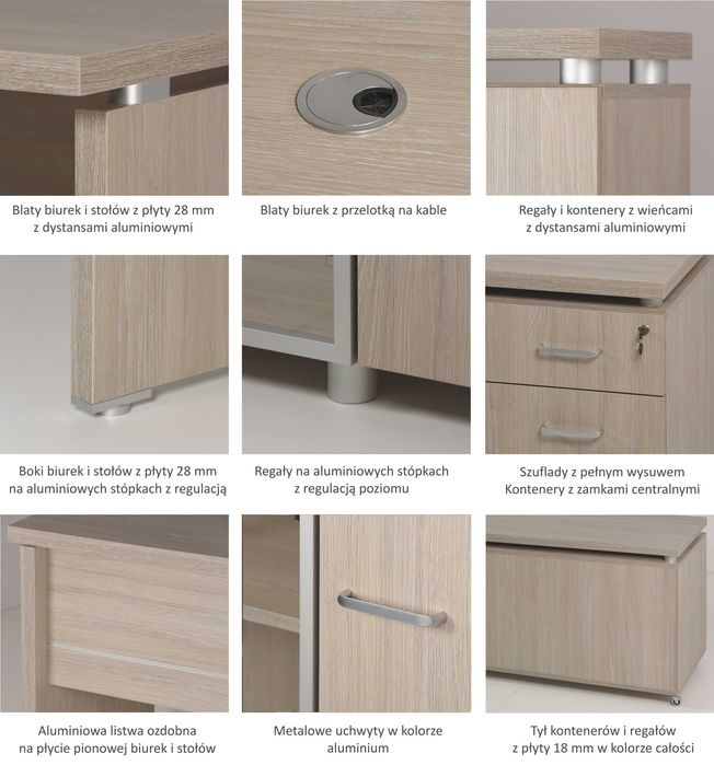 Meble gabinetowe wysoki standard, meble od producenta