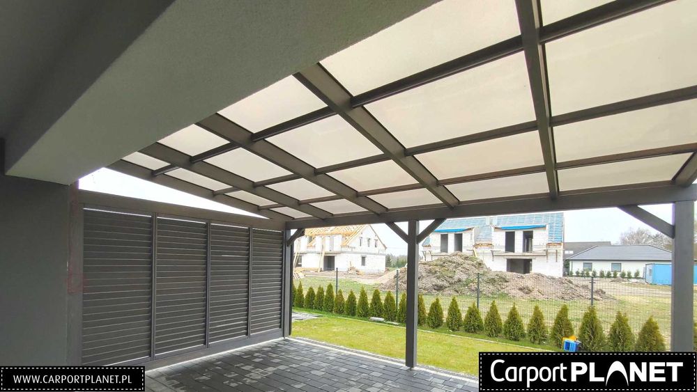 Zadaszenie tarasu z drewna BSH