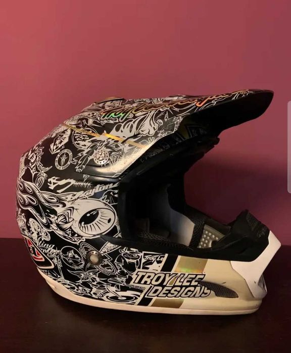 Capacete Troy lee designs History Print