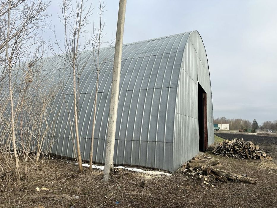 ‼️Продам Ангар, Зерносховище, Склад, с Липовець, Обухівський, Кагарлик