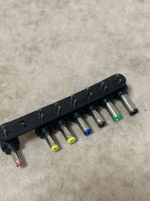 Набір 7шт  перехідників для БП ноутбуків, ноутбука