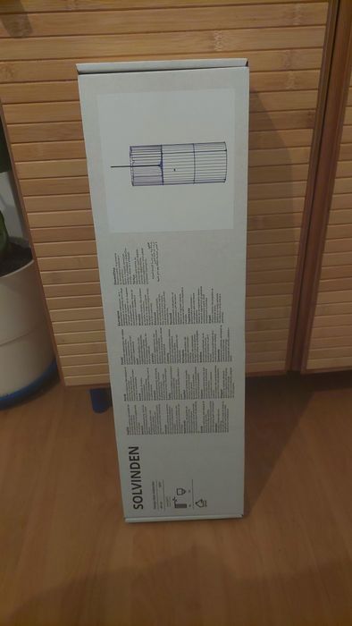 Candeeiro ikea novo solvinden