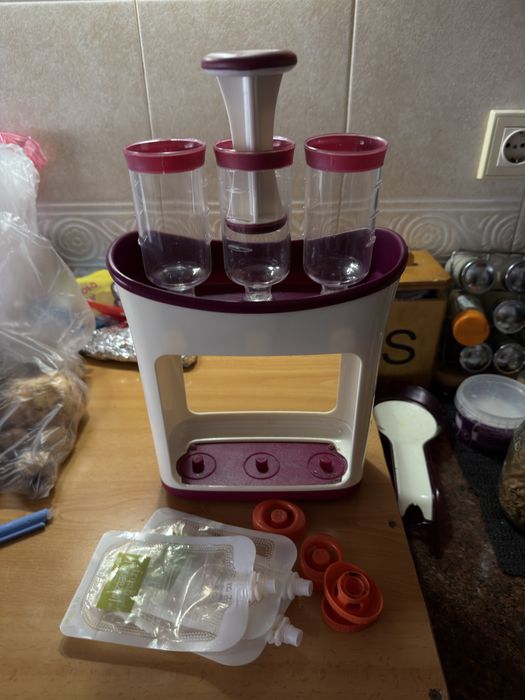 Máquina de encher fruta para bebés