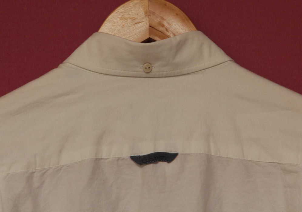 Gant USA рр L Spinnaker oxford рубашка из легчайшего хлопка приталеная