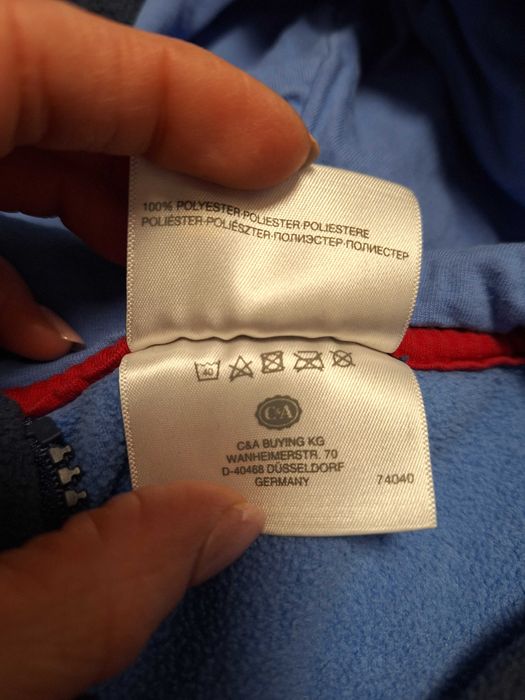 Bluza, polar chłopięcy C&A rozm. 92-98