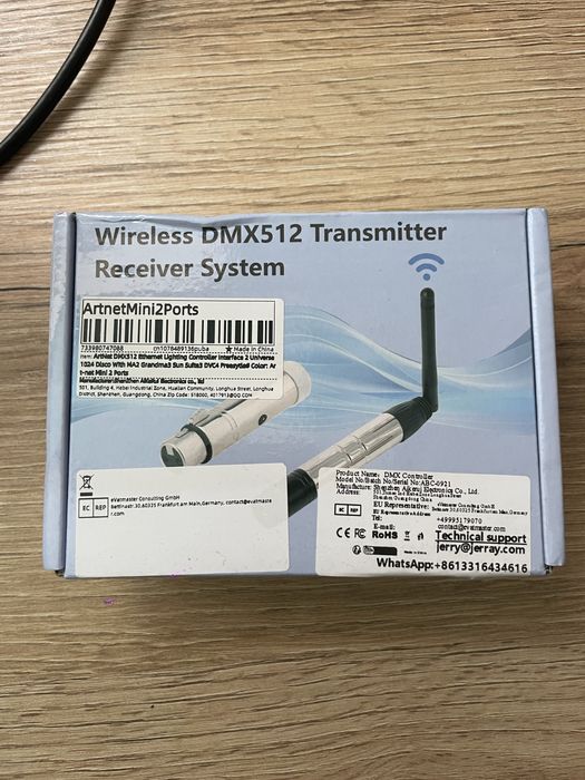 Artnet dmx 512 1024ch Новий  MagicQ FreeStyler для керування світлом